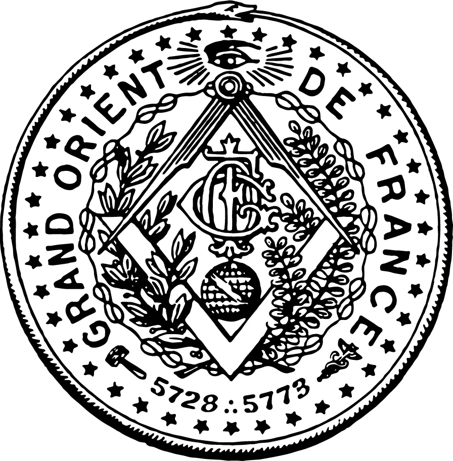 Illustration géométrique originale : Guillaume Trichard redevient Grand Maître du Grand Orient de France